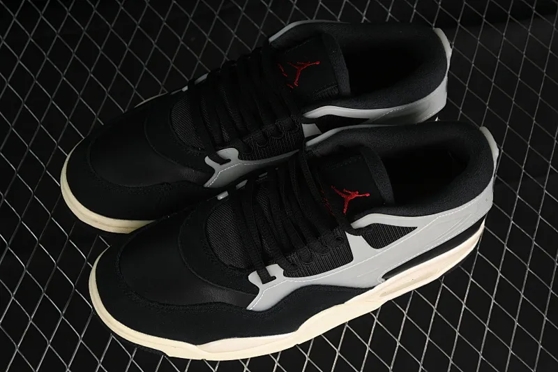 All categories Air Jordan Jordan series basketball shoes Air Jordan 4 Air Jordan 4 "Remastered" AJ4 Joe 4 remake raw rubber black FQ7939-006